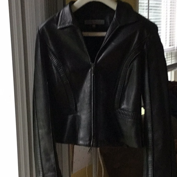 Leather jacket. - Picture 1 of 4